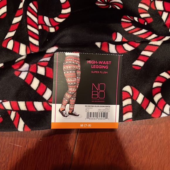 Love Candy Cane Leggings - Picture 3 of 3